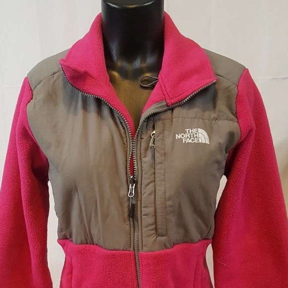 Sold.  North Face Denali Fleece Jacket Bright Pink - Picture 4 of 4